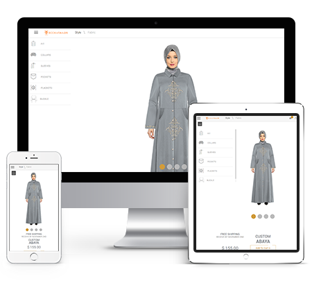 Abaya Design and Customization Software tool