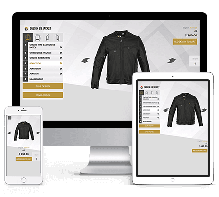 Jacket Designing tool and customization Software
